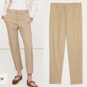 Banana Republic All Day Pant Workwear Khaki Beige Medium